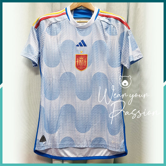 [連印字] 球員版 2022-23 西班牙作客球衣