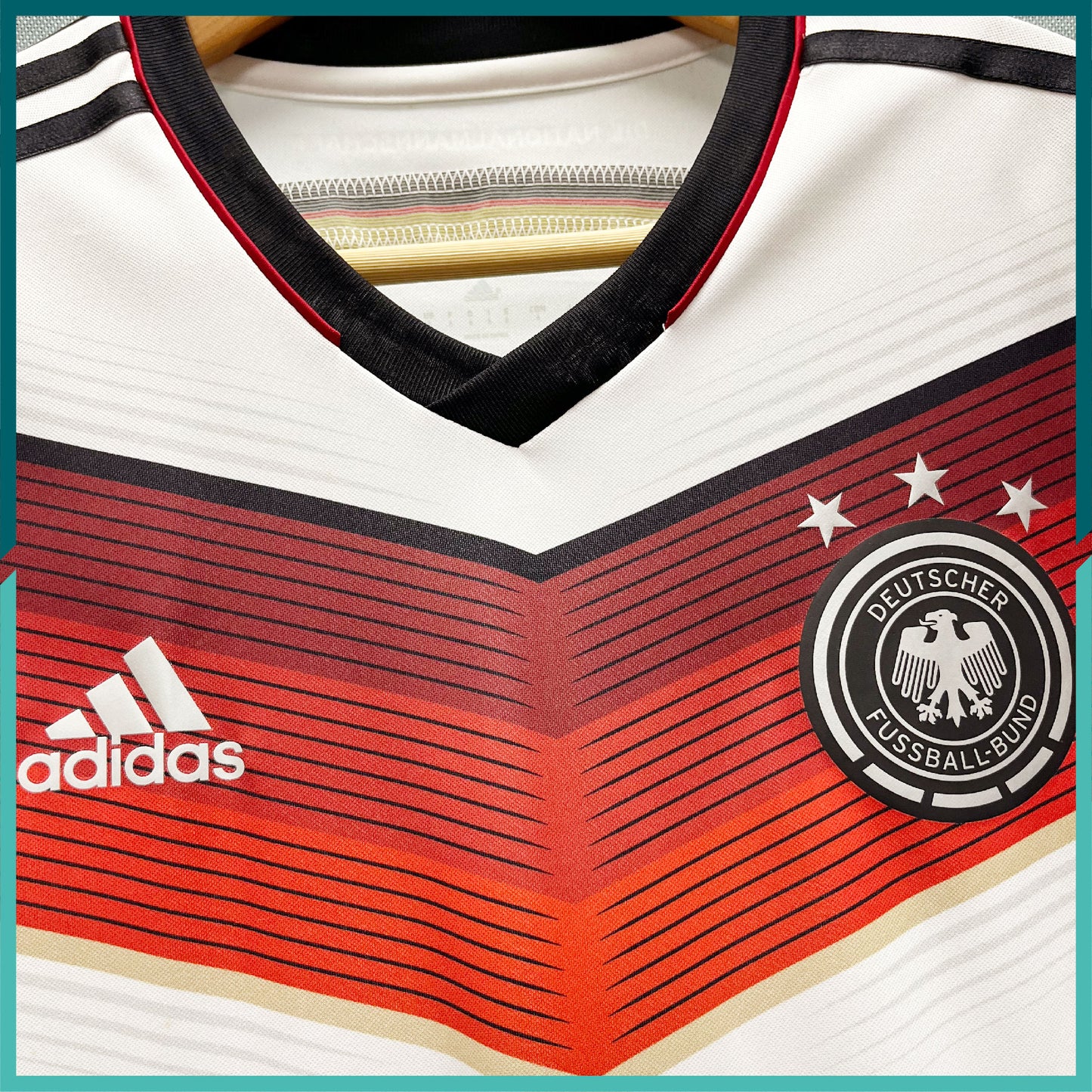 球員版 2014 德國主場長袖球衣