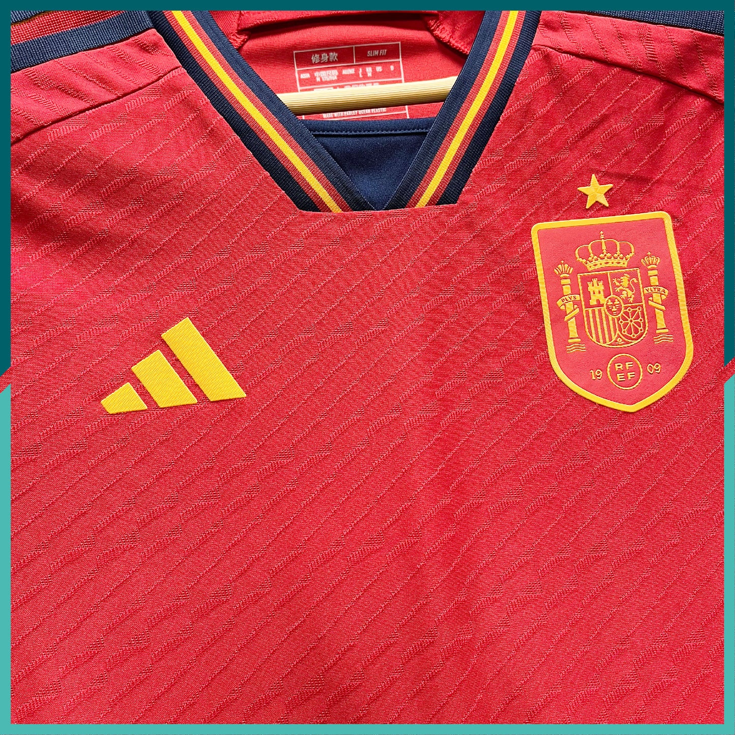 [連印字] 球員版 2022-23 西班牙主場球衣