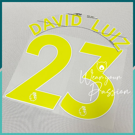 2019-20 Arsenal 3rd Away Nameset (Premier League Style)