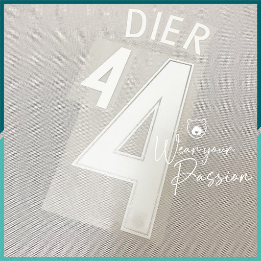 2016-17 England Away Nameset