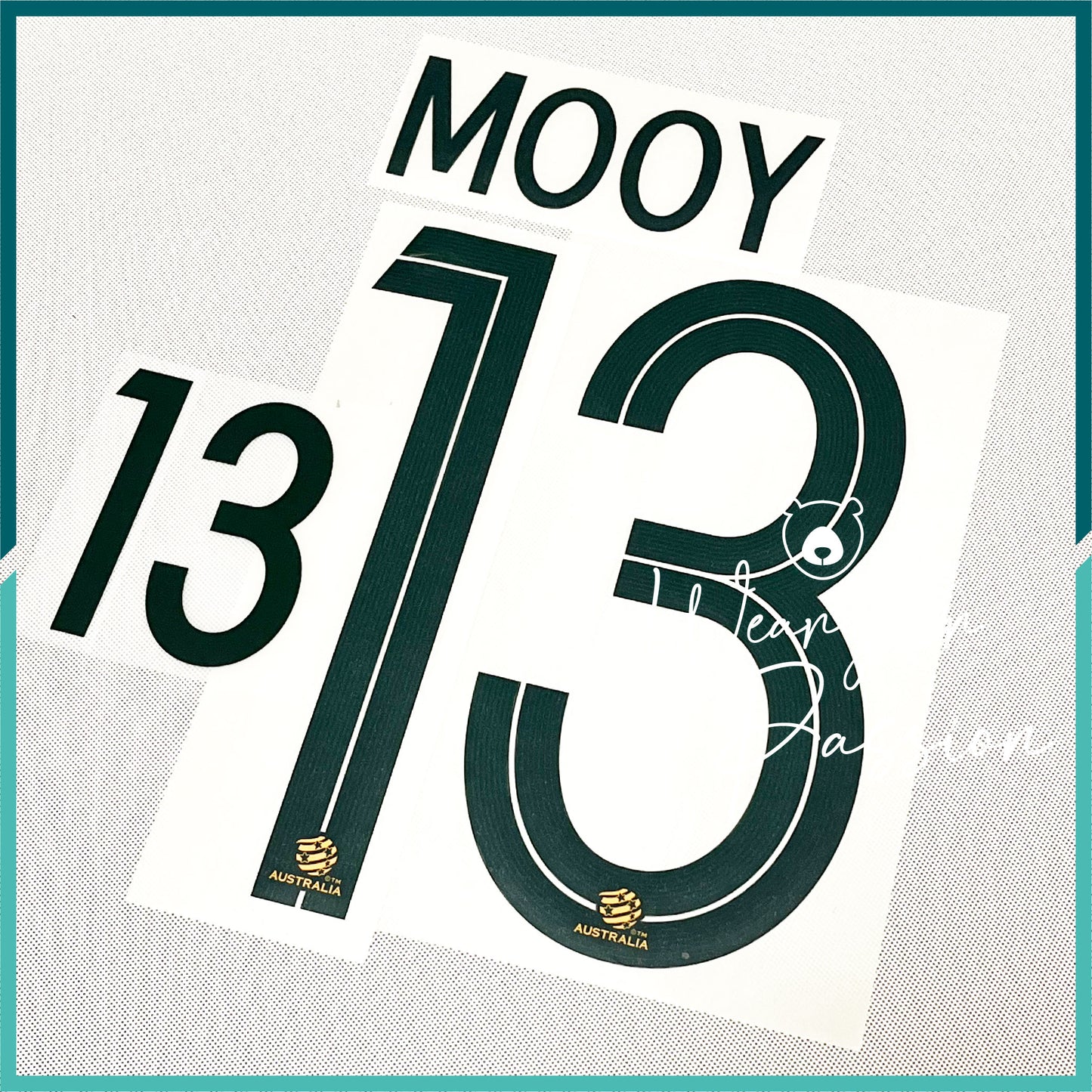 2018-19 Australia Home Nameset