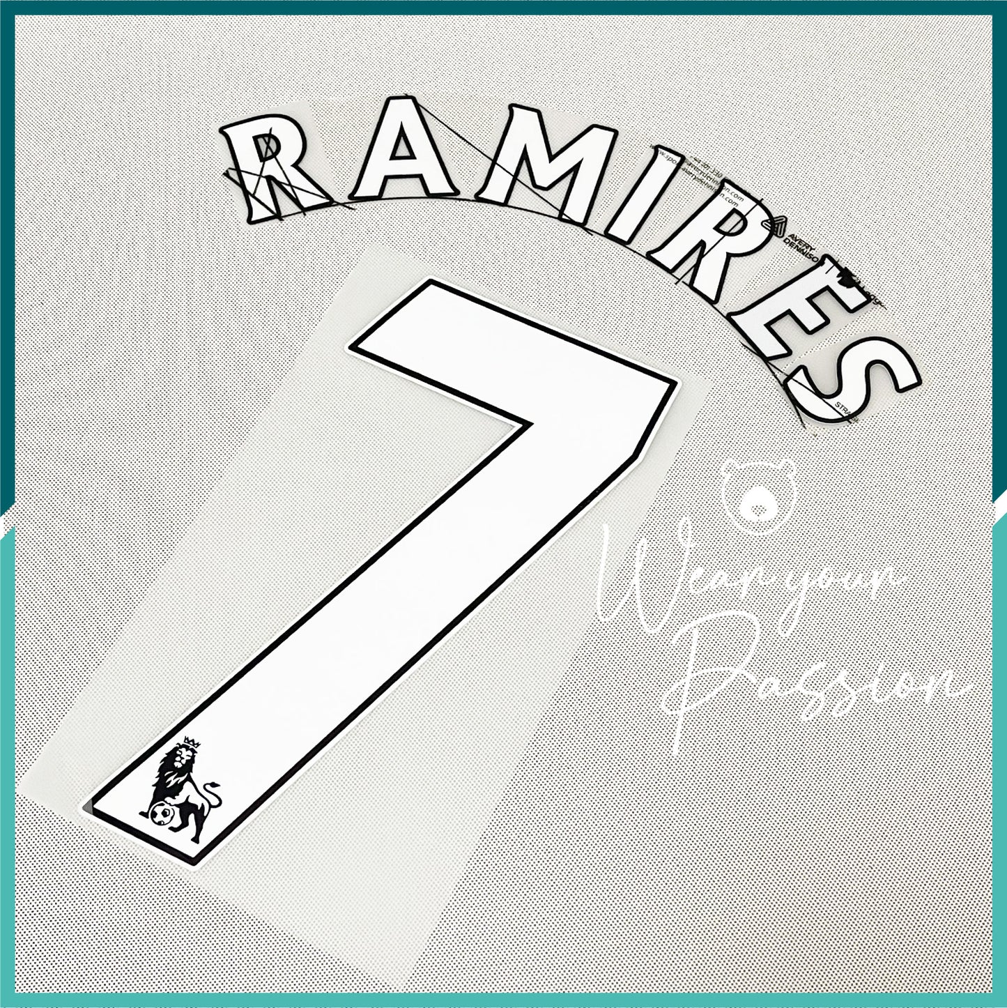 2013-17 Chelsea Home Nameset (Premier League Style)