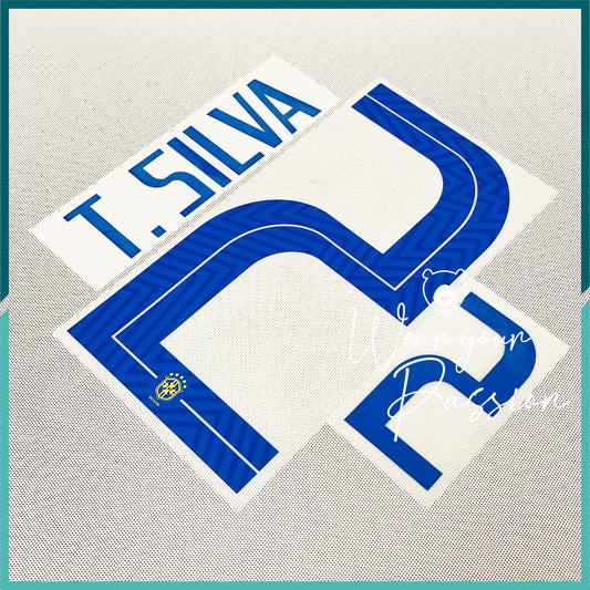 2019 Brazil Away Nameset