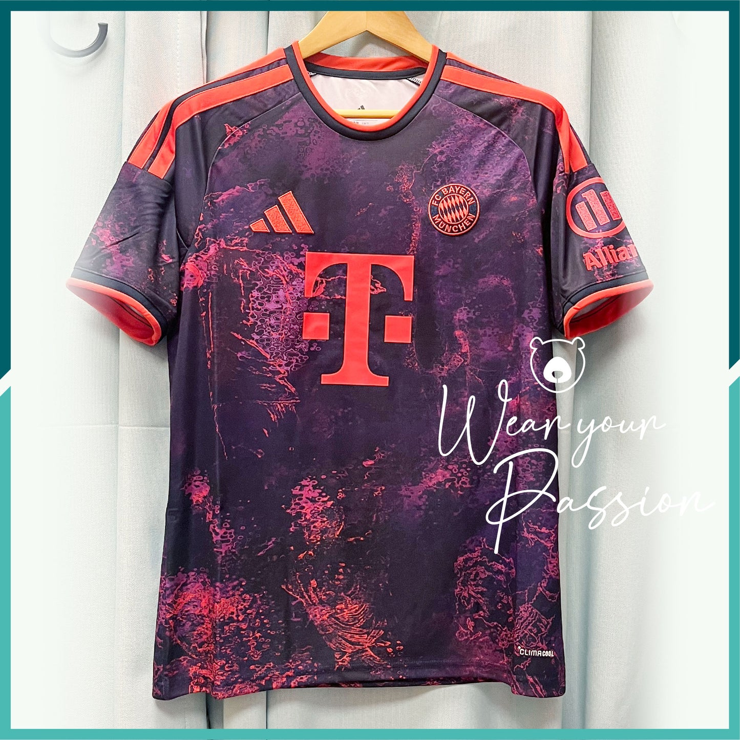 (Nameset Included) 2026-27 Bayern Munich 3rd Away Jersey