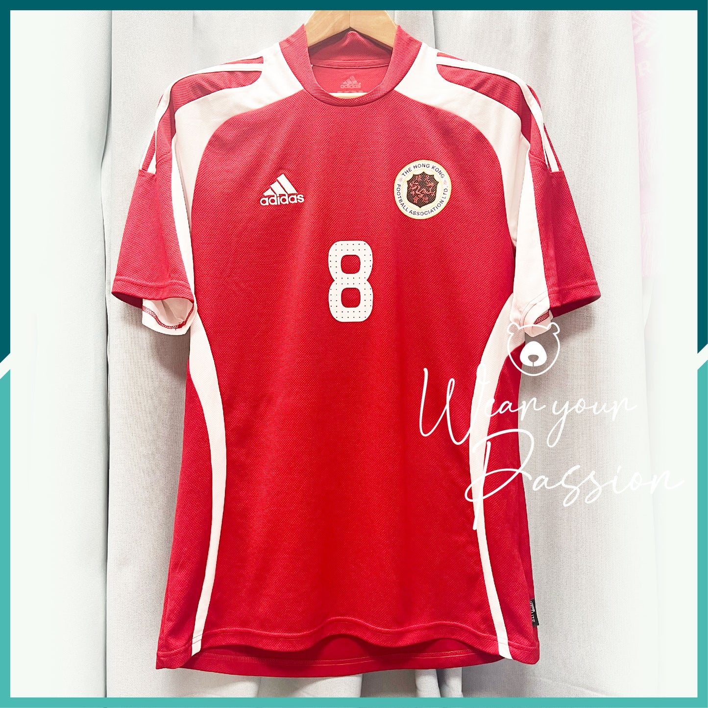 (Nameset Included) 2008-09 Hong Kong Home Jersey