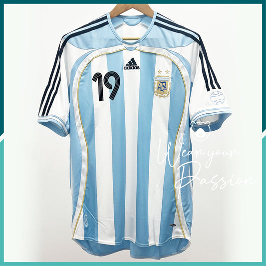 [連熨字] 2006-07 阿根廷 Reissue 主場球衣