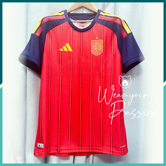 (Nameset Included) Authentic 2026 Spain Home Jersey