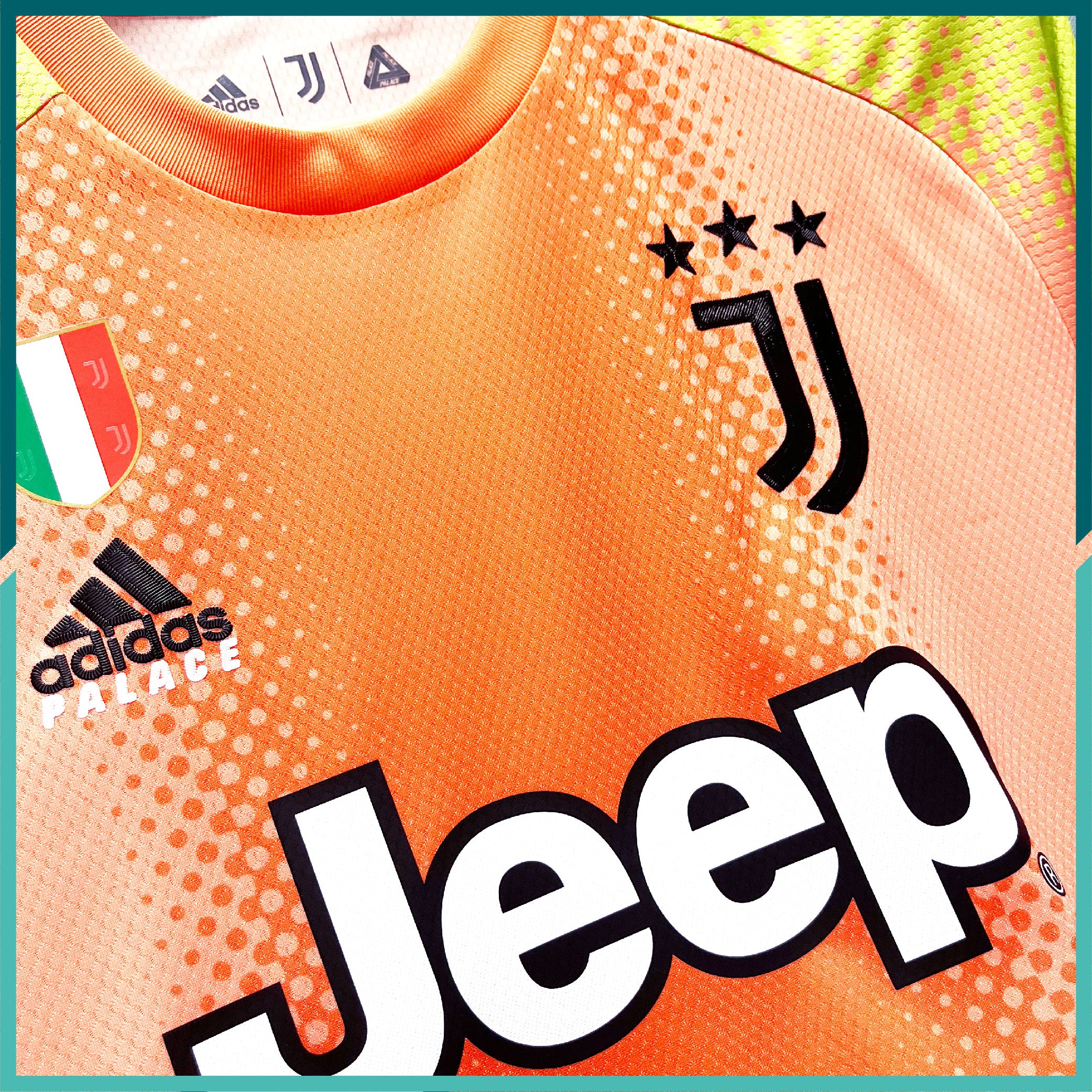 Nameset & Patches Included) 2019-20 Juventus PALACE GK Jersey – 巨