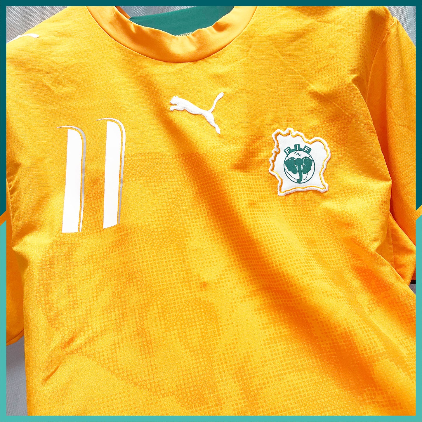(Nameset Included) 2006-07 Ivory Coast Home Jersey