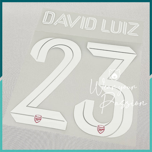 2019-20 Arsenal Home, Away, 3rd Away Nameset (Cup Style)