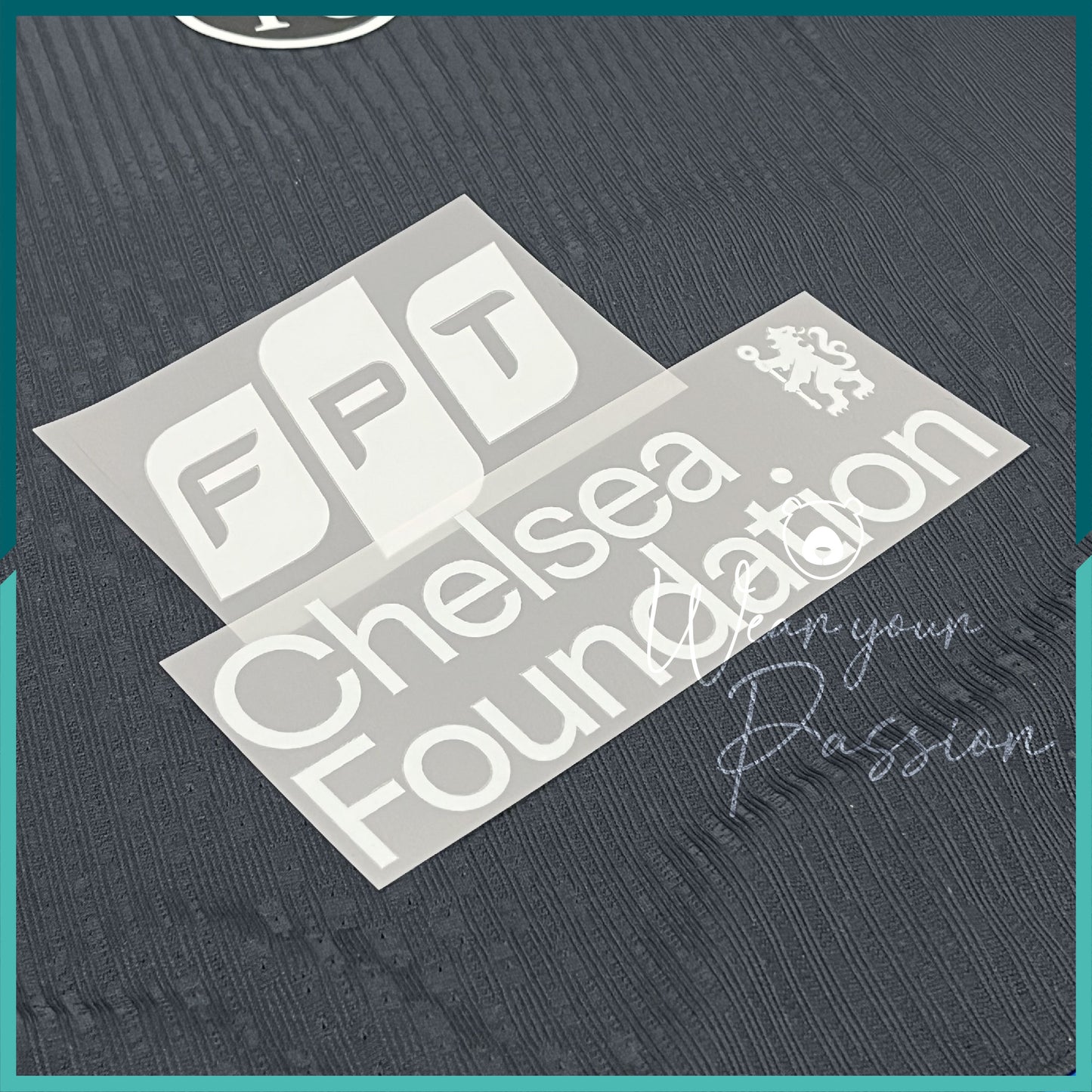 2025-26 Chelsea Home, Away, 3rd Away Arm & Back Sponsor