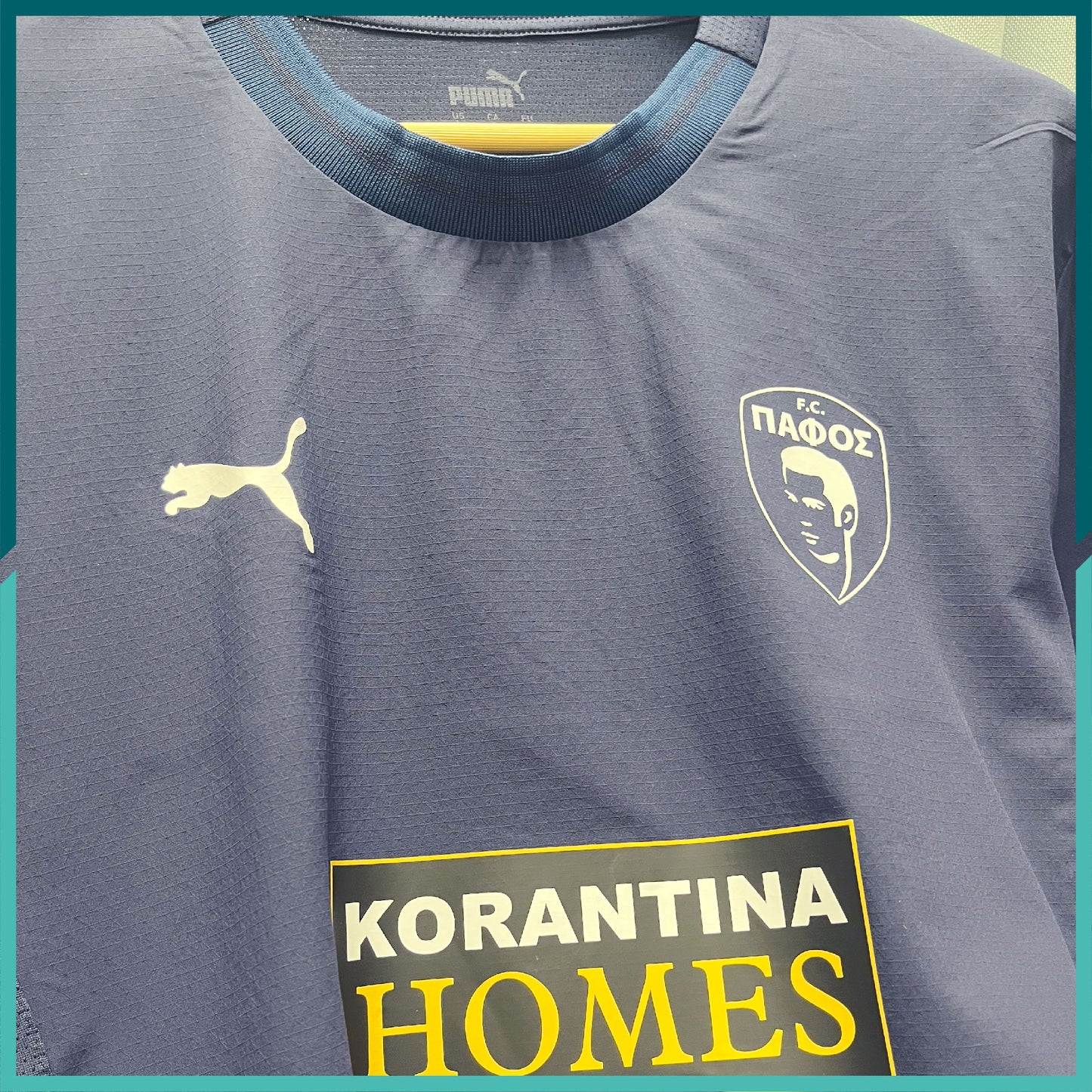 [連熨字、臂章] 2025-26 帕福斯作客球衣