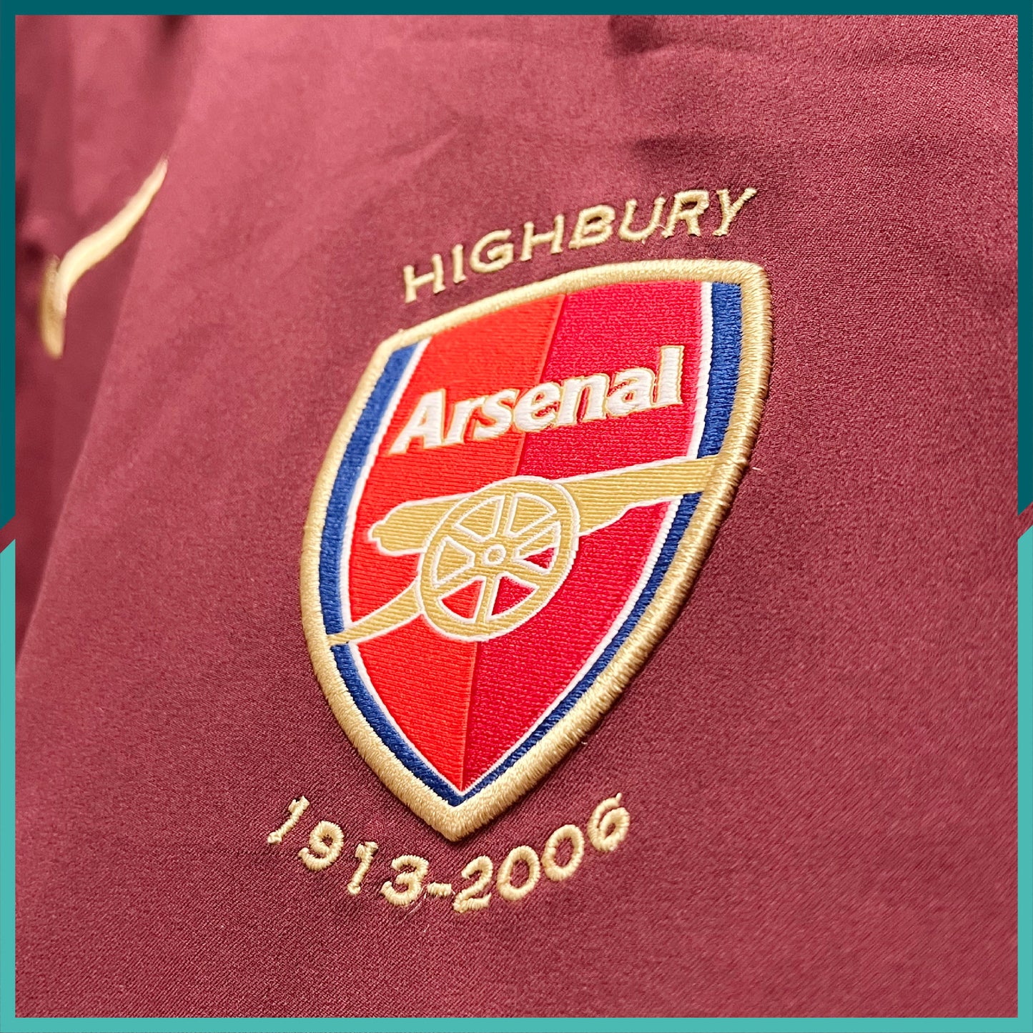 [連熨字、臂章] 2005-06 阿仙奴主場長袖球衣