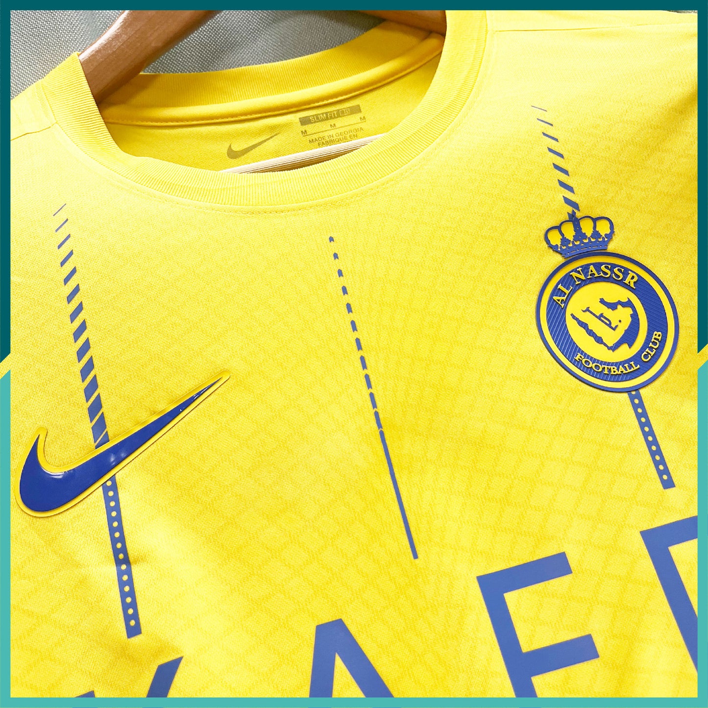 [連熨字、臂章] 2023-24 艾納斯主場長袖球衣（亞洲聯賽冠軍盃版本）