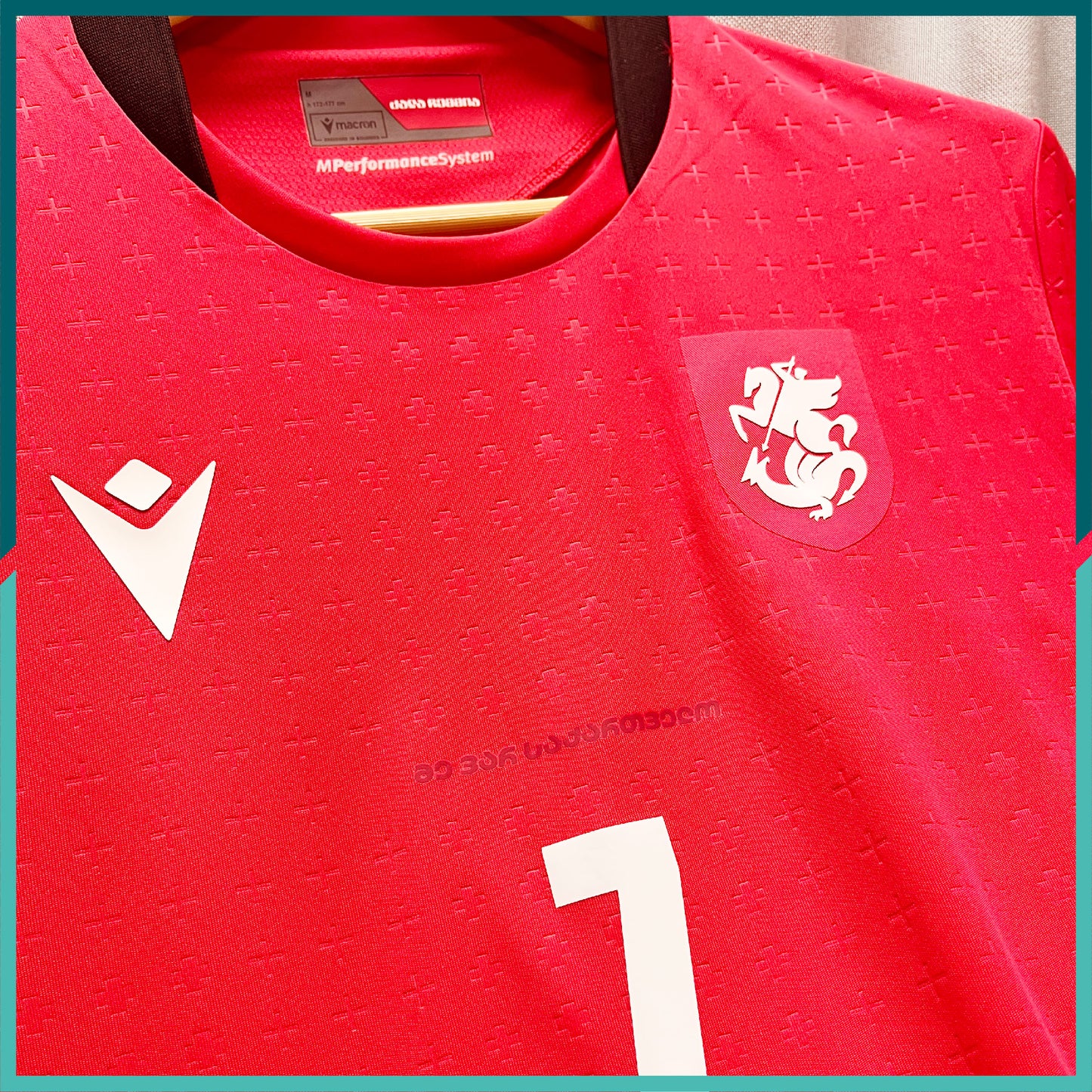 [連熨字] 2025-26 格魯吉亞第二作客球衣