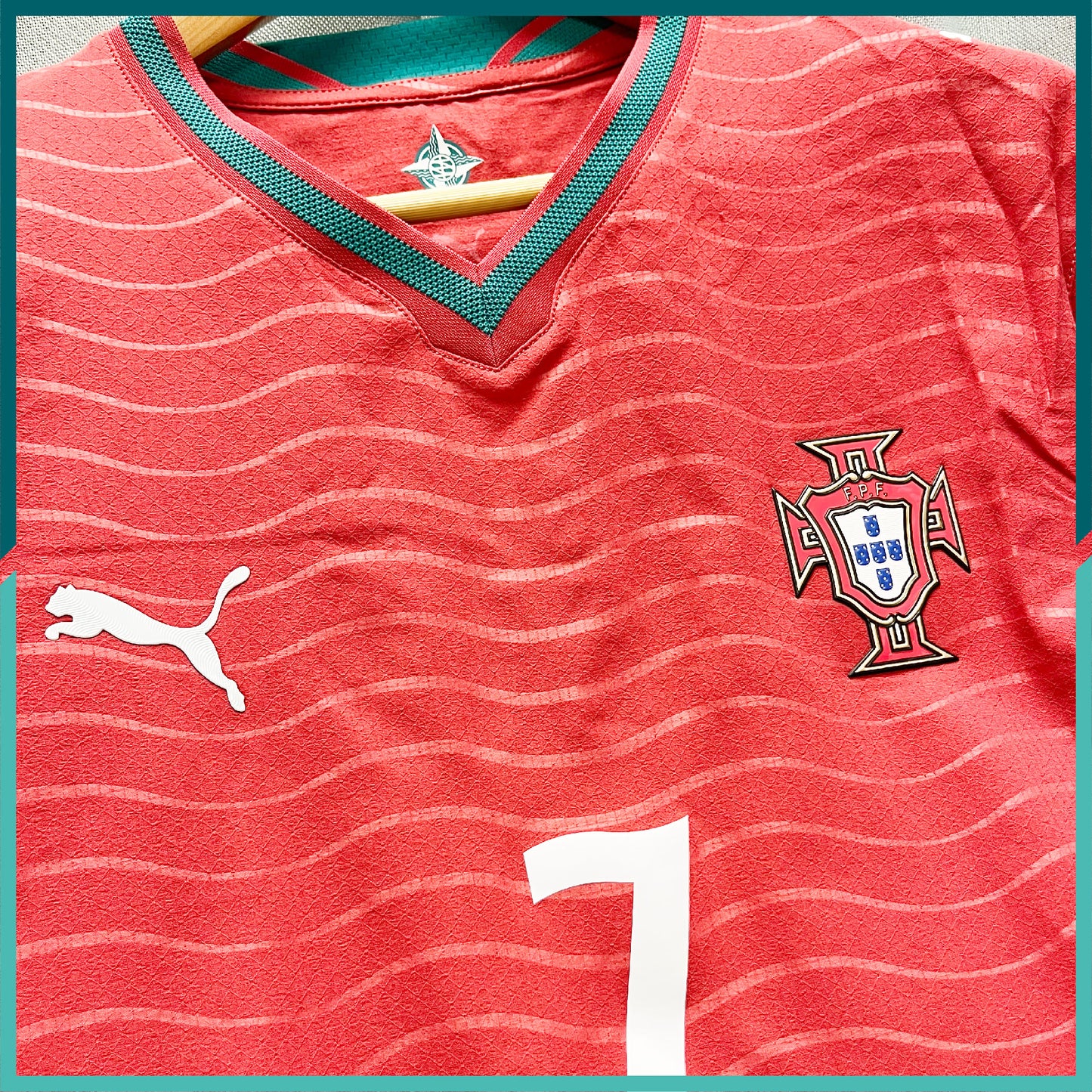 [連熨字] Player Issue 2026 葡萄牙主場長袖球衣