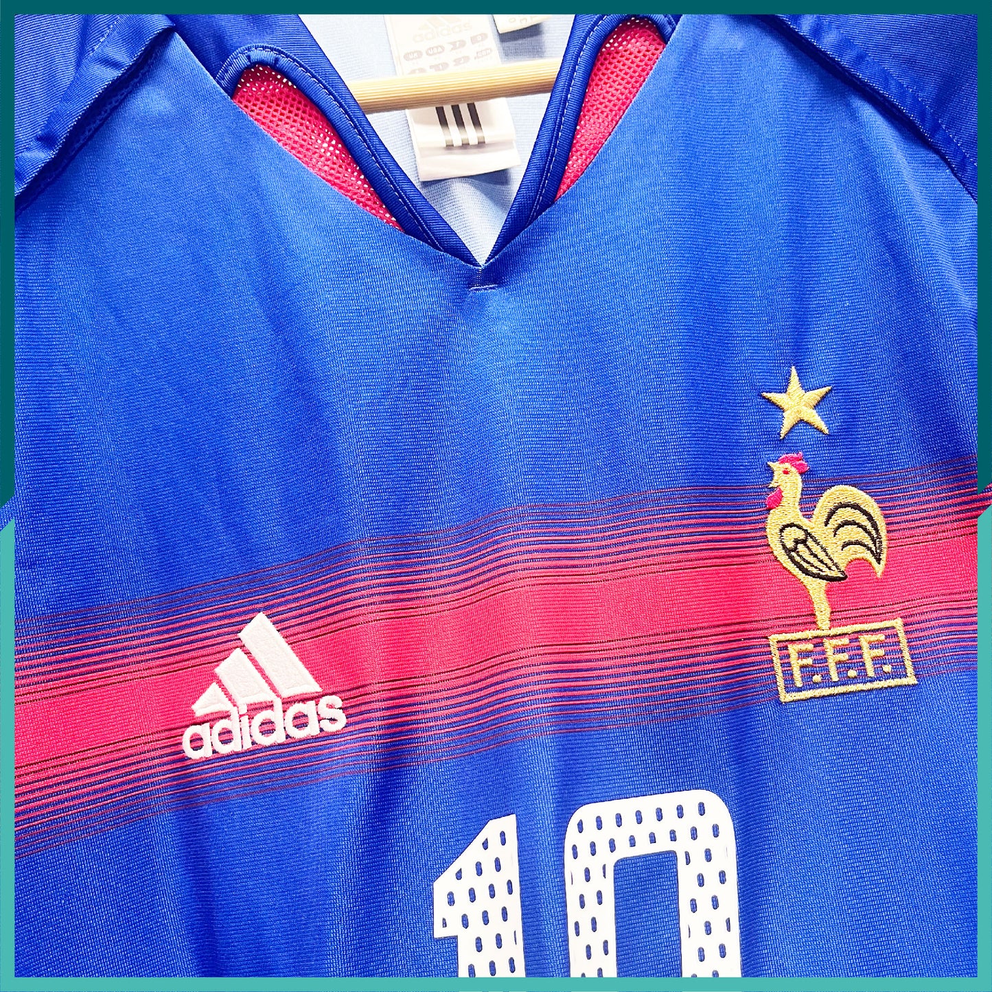 (Nameset Included) 2004-05 France Home Jersey