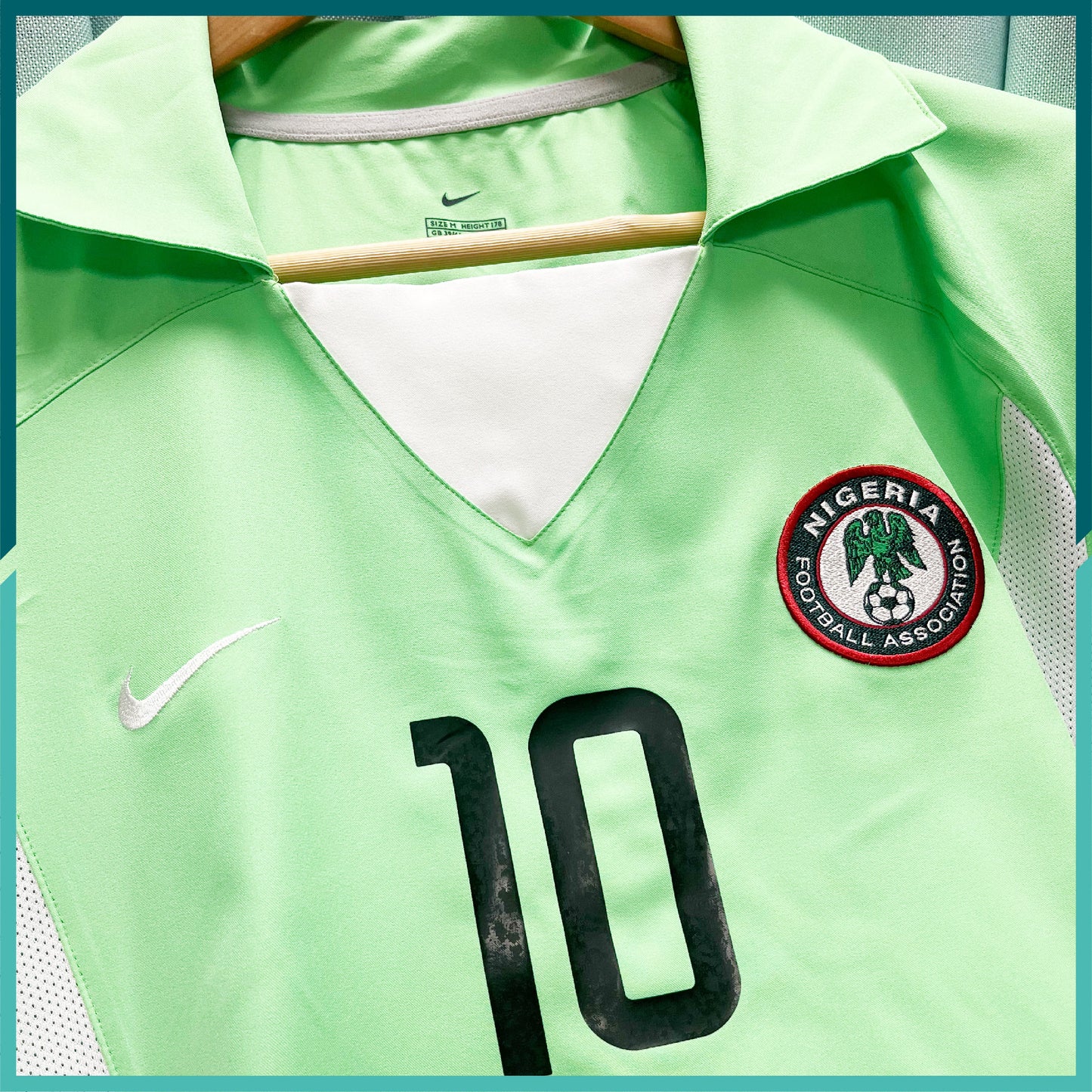 (Nameset Included) 2002-03 Nigeria Home Jersey