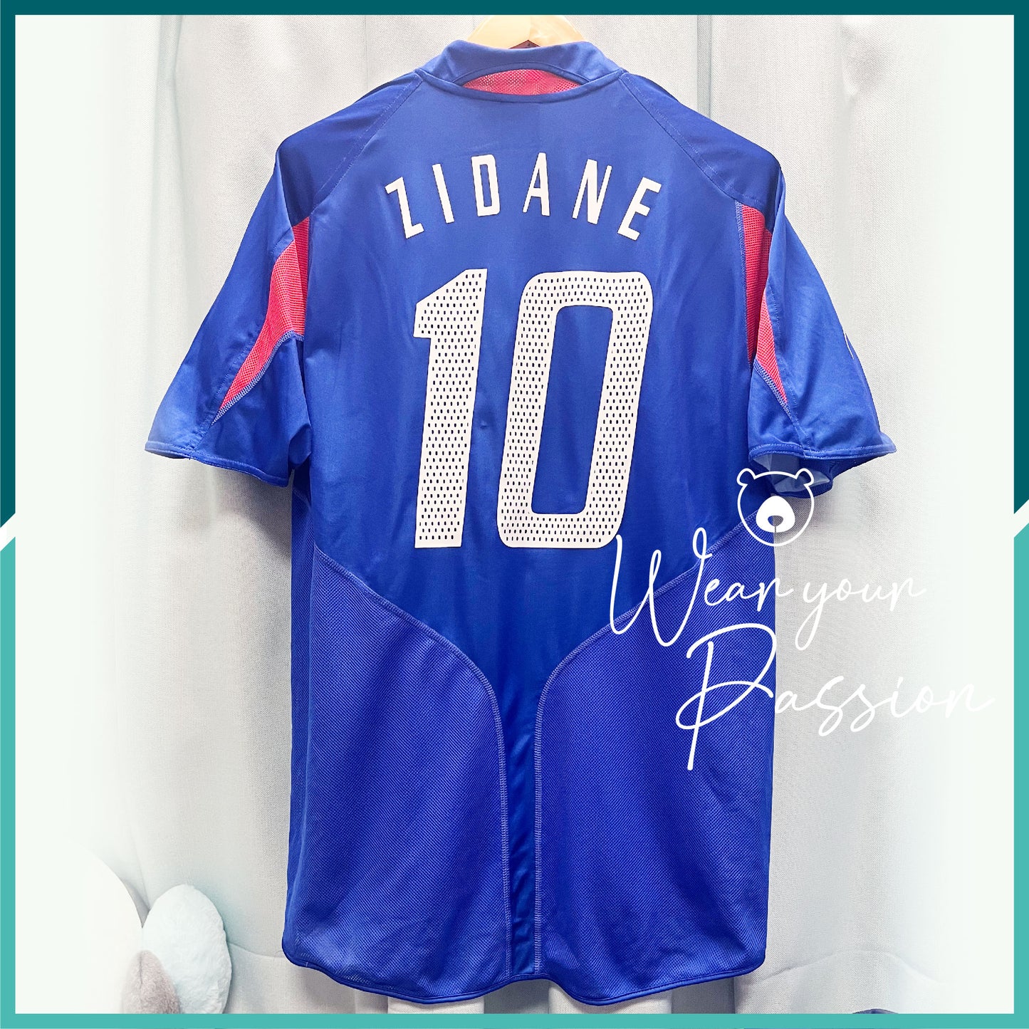 (Nameset Included) 2004-05 France Home Jersey