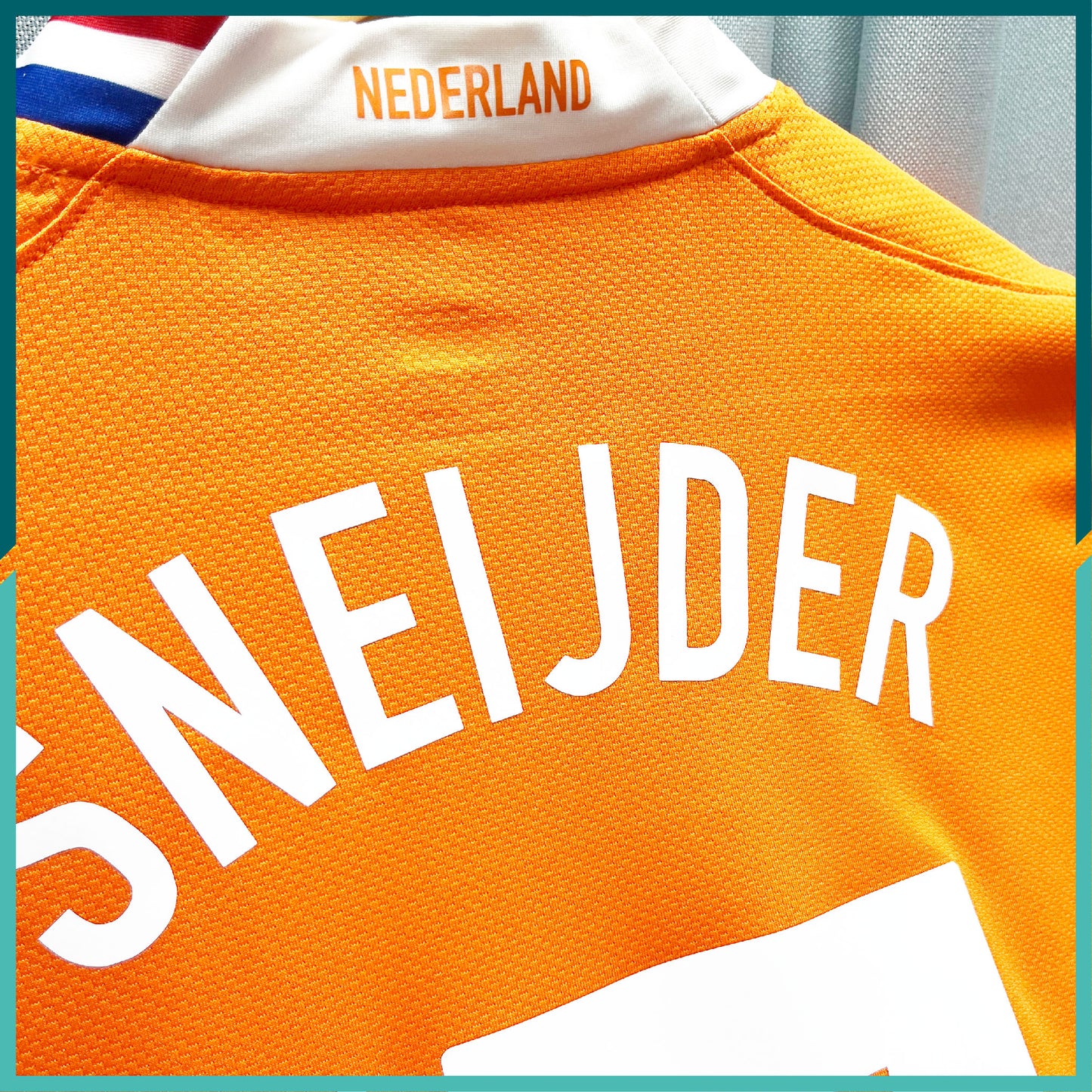 [連熨字] 2008-09 荷蘭主場球衣
