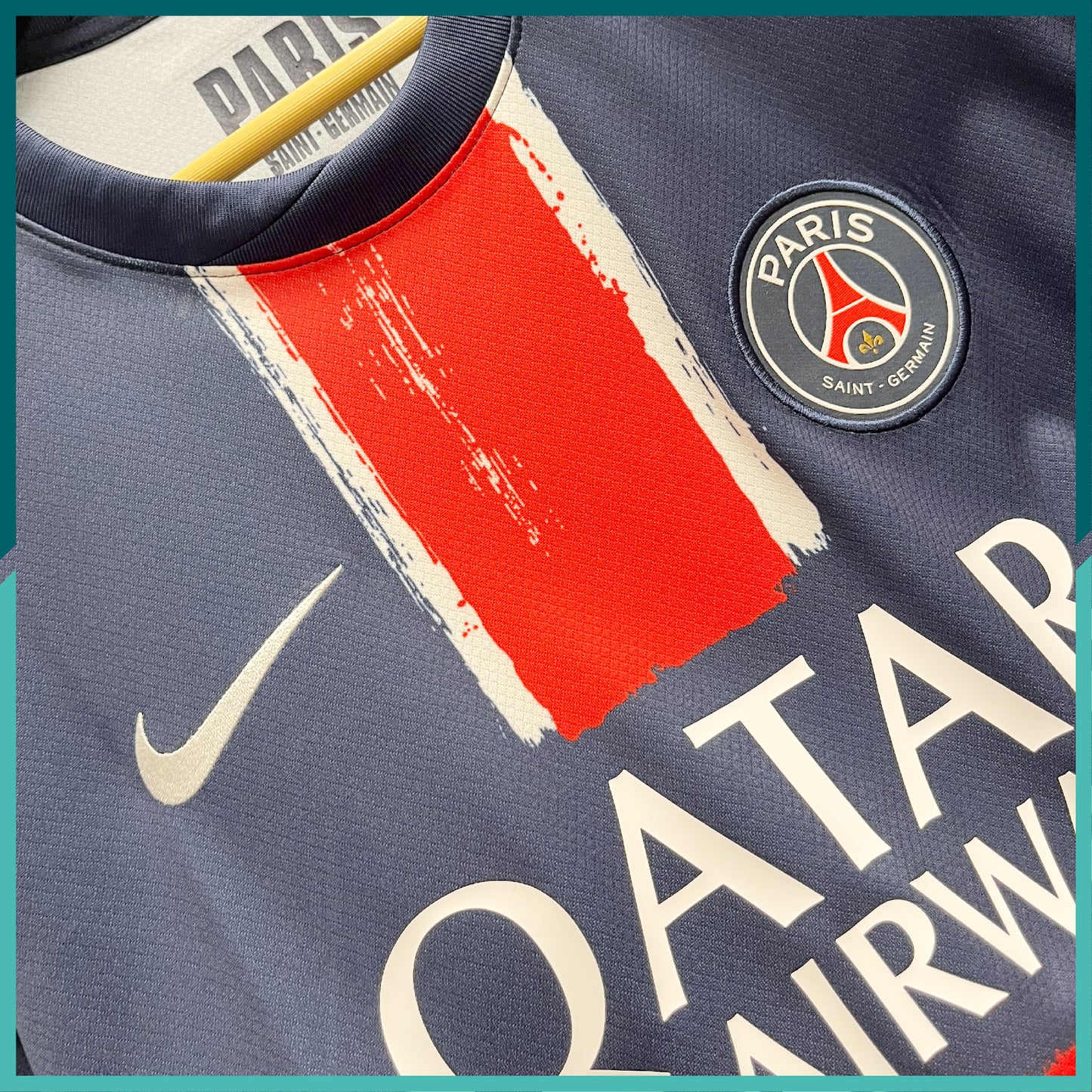 [Nameset & Patch Included] 2024-25 Paris Saint Germain Home Jersey