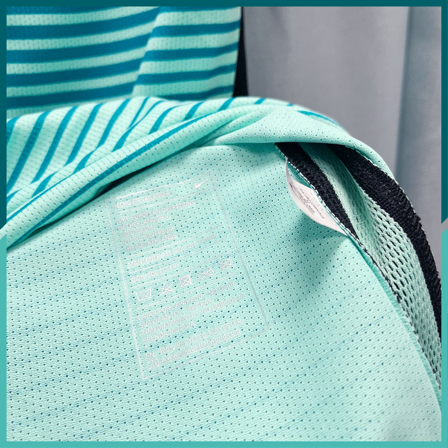 [連熨字、臂章] Player Issue 2016-17 巴塞隆拿第二作客球衣