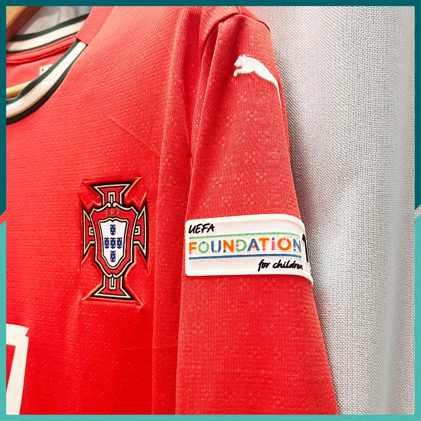[連熨字、臂章] 2025 葡萄牙主場長袖球衣