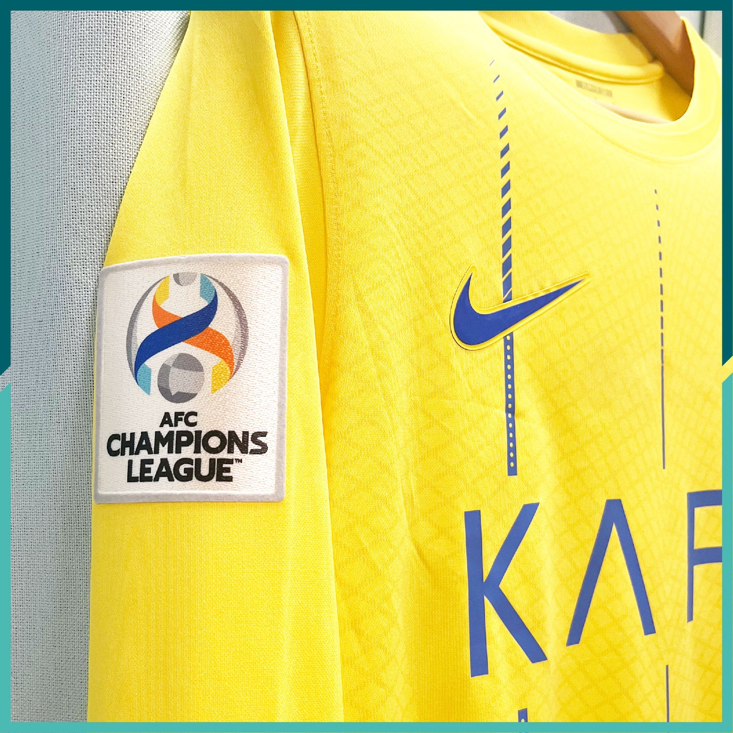 [連熨字、臂章] 2023-24 艾納斯主場長袖球衣（亞洲聯賽冠軍盃版本）