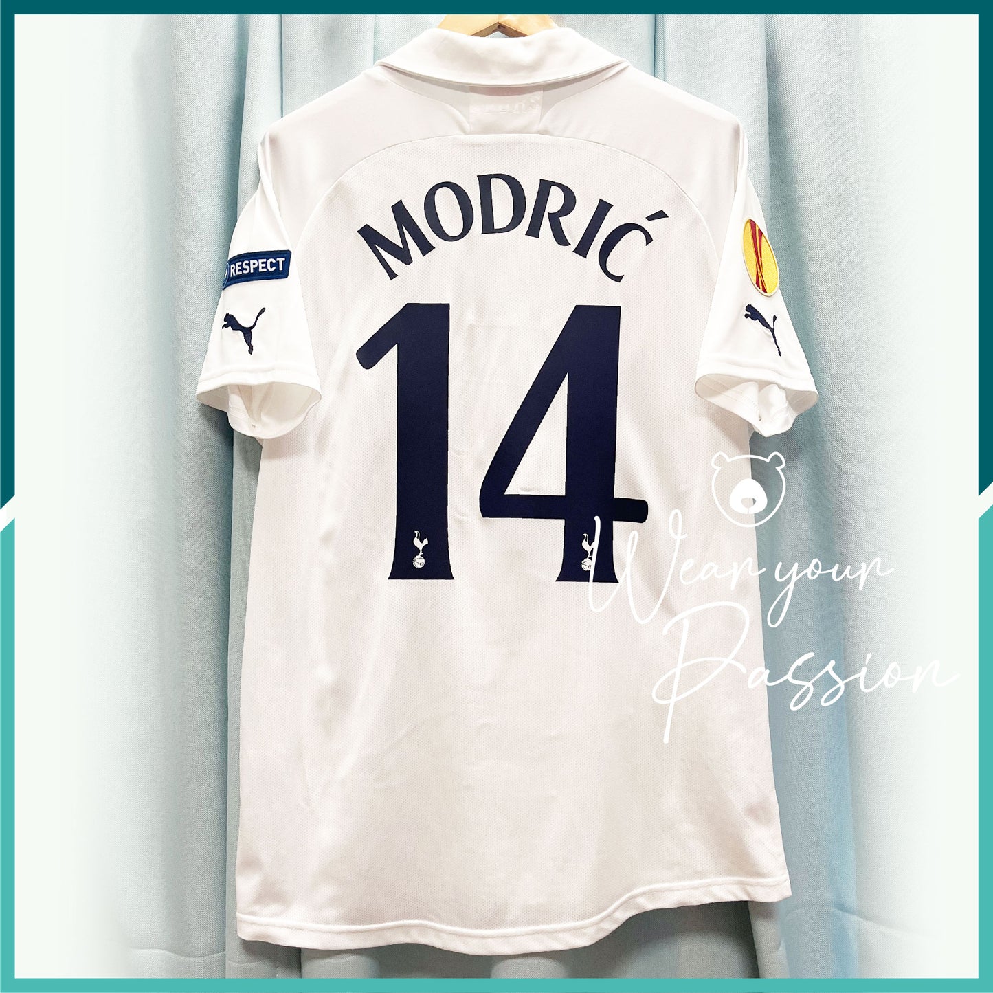 [連熨字、臂章] 2011-12 熱刺主場球衣（歐霸盃版本）