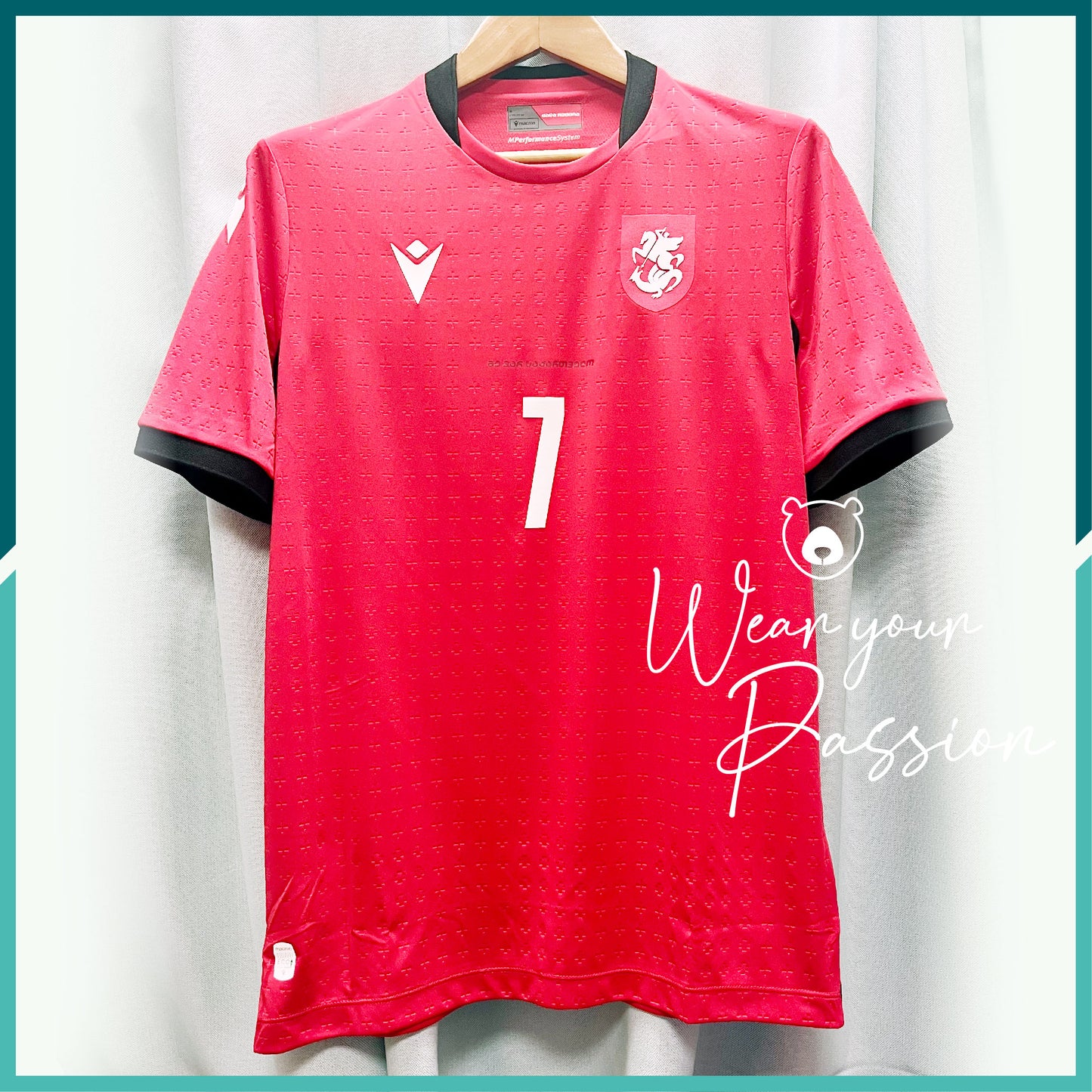 [連熨字] 2025-26 格魯吉亞第二作客球衣