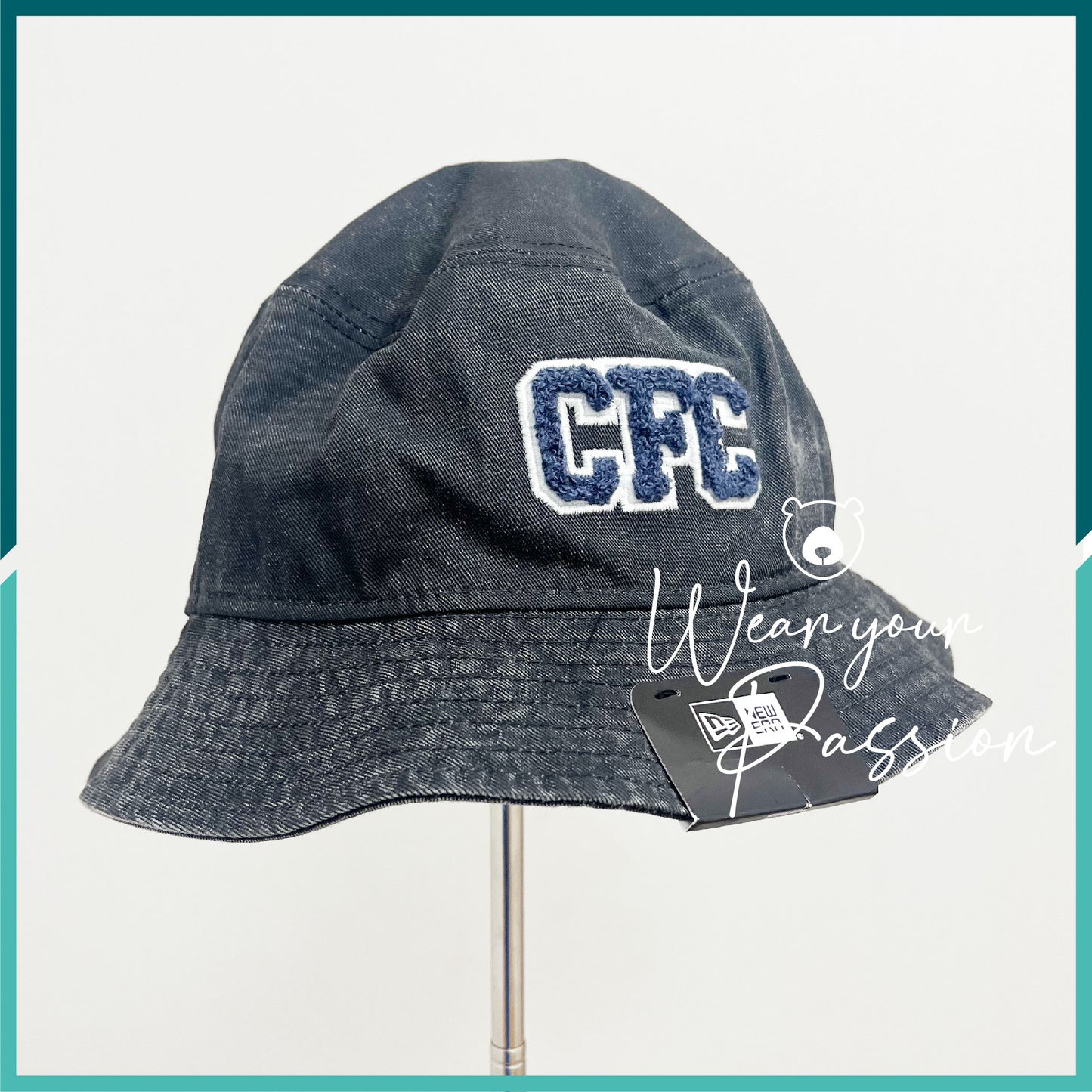 車路士 x NEW ERA 漁夫帽（灰色）