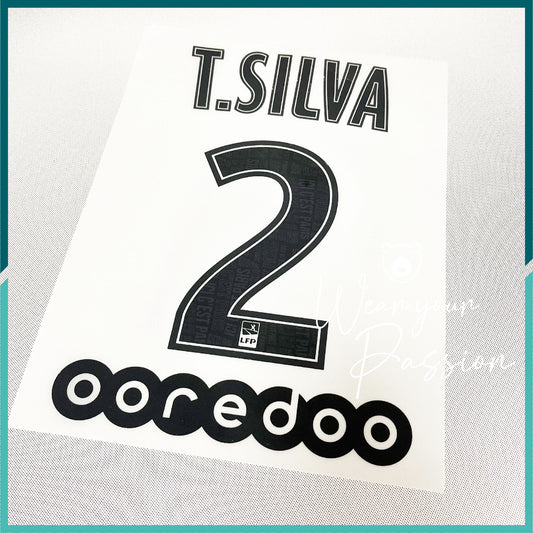 2019-20 Paris Saint-Germain Away Nameset (Ligue 1 Style)