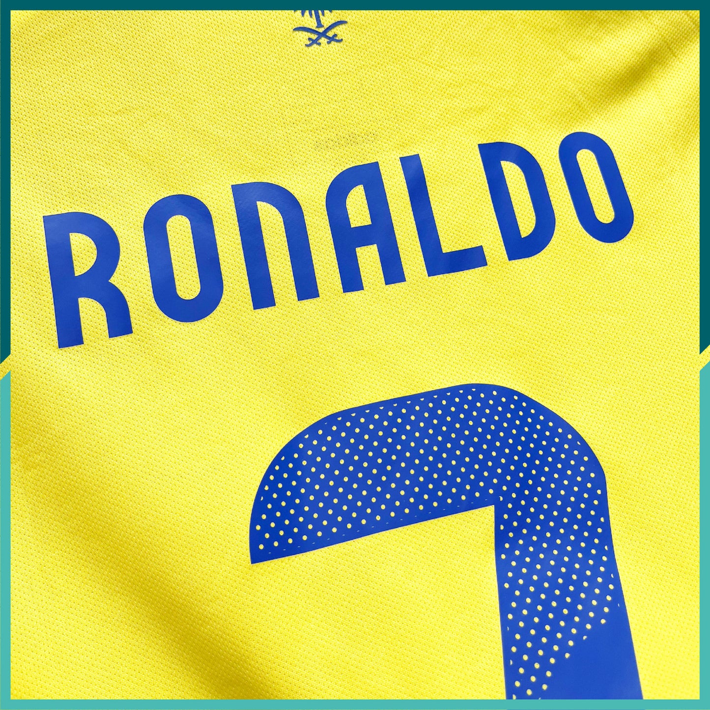 (Nameset, Patches Included) 2024-25 AlNassr Saudi Club Home Jersey