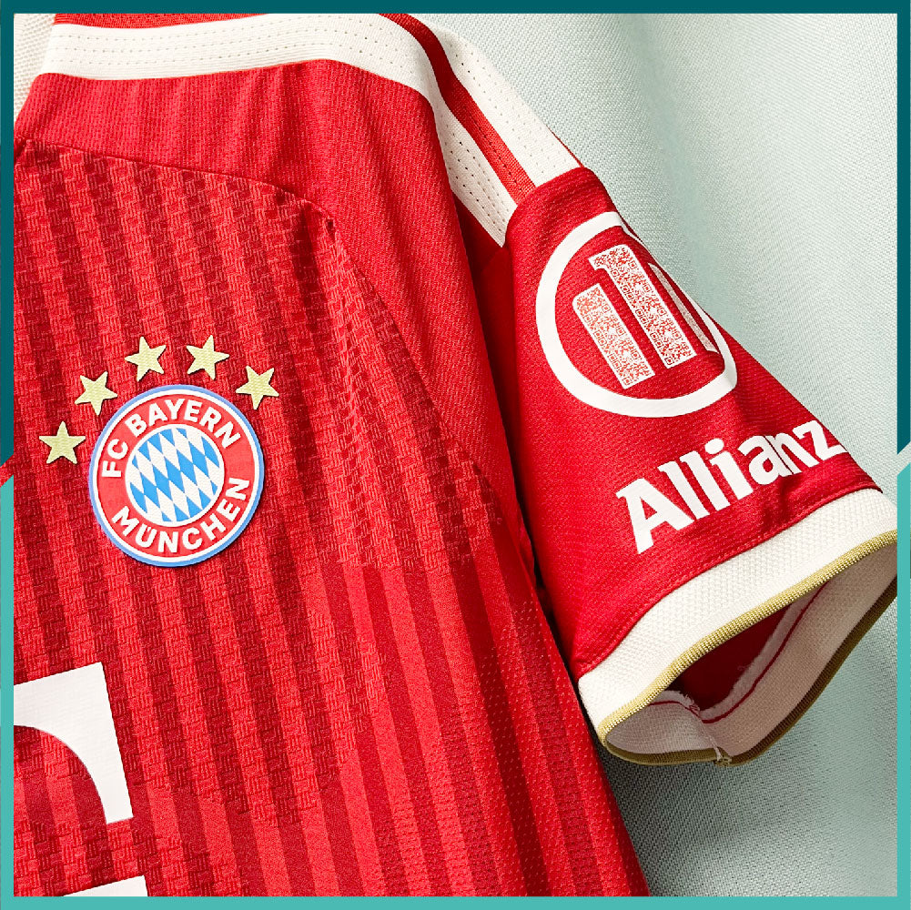 (Nameset Included) Authentic 2026-27 Bayern Munich Home Jersey