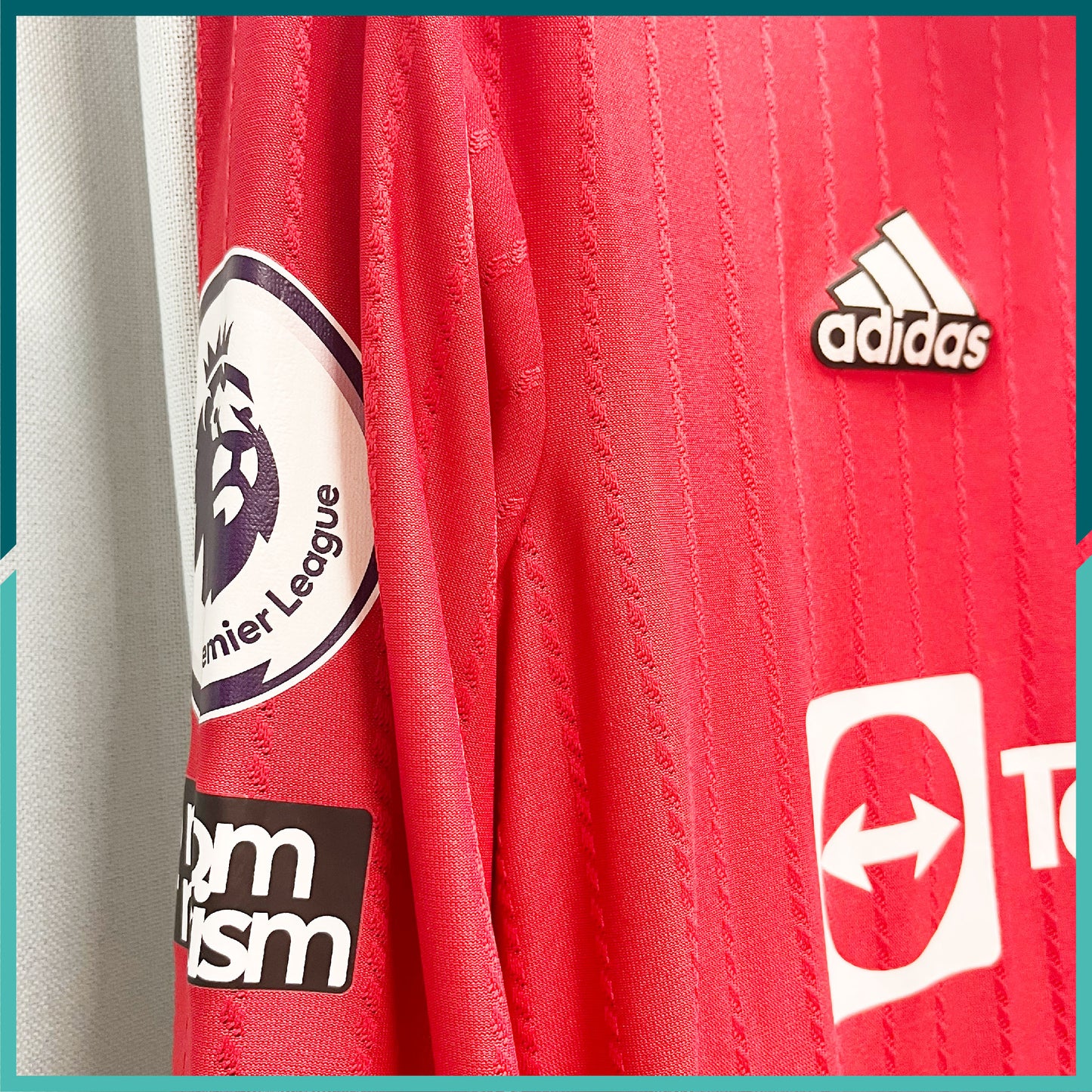 [連熨字、臂章] Player Issue 2022-23 曼聯主場長袖球衣