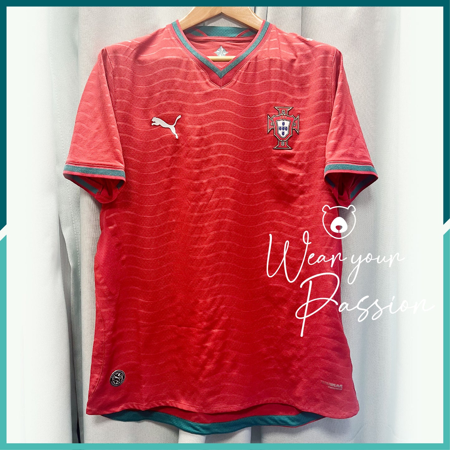 (Nameset Included) Authentic 2026 Portugal Home Jersey