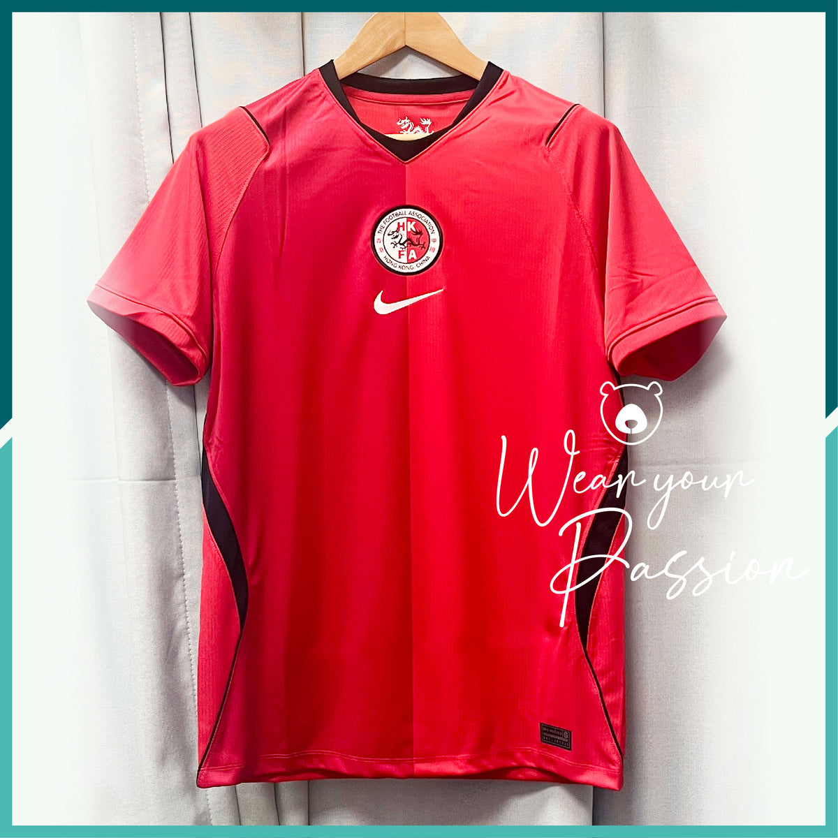 (Nameset Included) 2026-28 Hong Kong Home Jersey