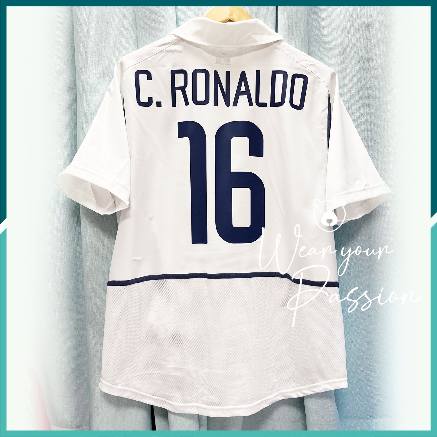(Nameset Included) 2002-03 Portugal Away Jersey