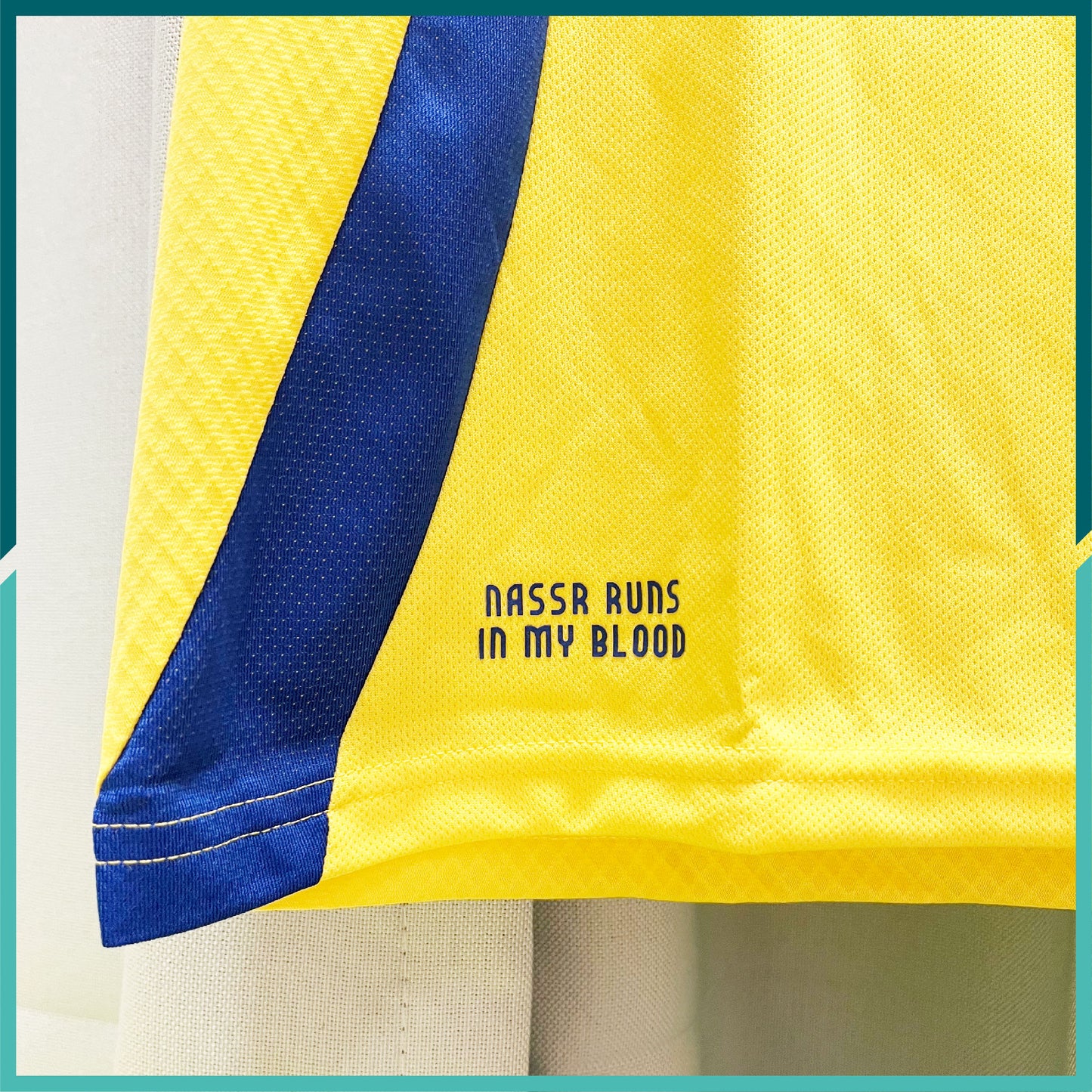 (Nameset, Patches Included) 2024-25 AlNassr Saudi Club Home Jersey