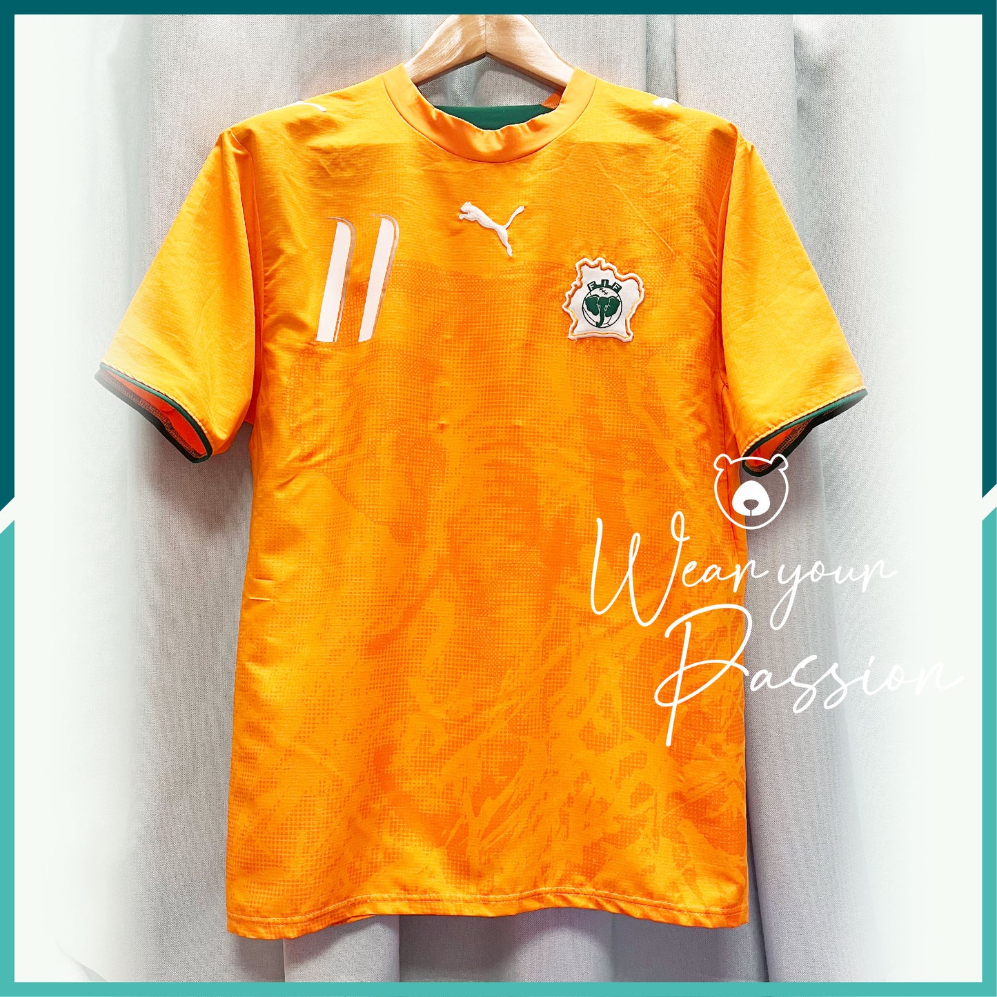(Nameset Included) 2006-07 Ivory Coast Home Jersey
