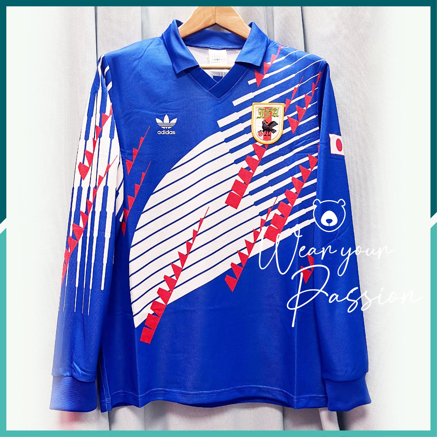 (Nameset Included) 1993 Japan Reissue Long Sleeve Home Jersey
