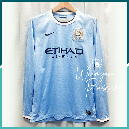 2013-14 曼城主場長袖球衣