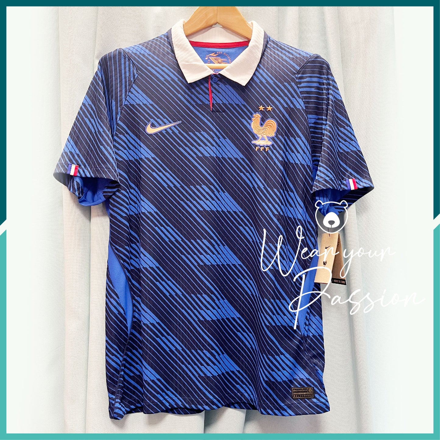 (Nameset Included) Authentic 2026 France Home Jersey