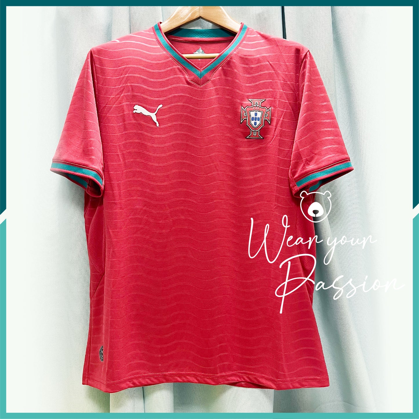 (Nameset Included) 2026 Portugal Home Jersey