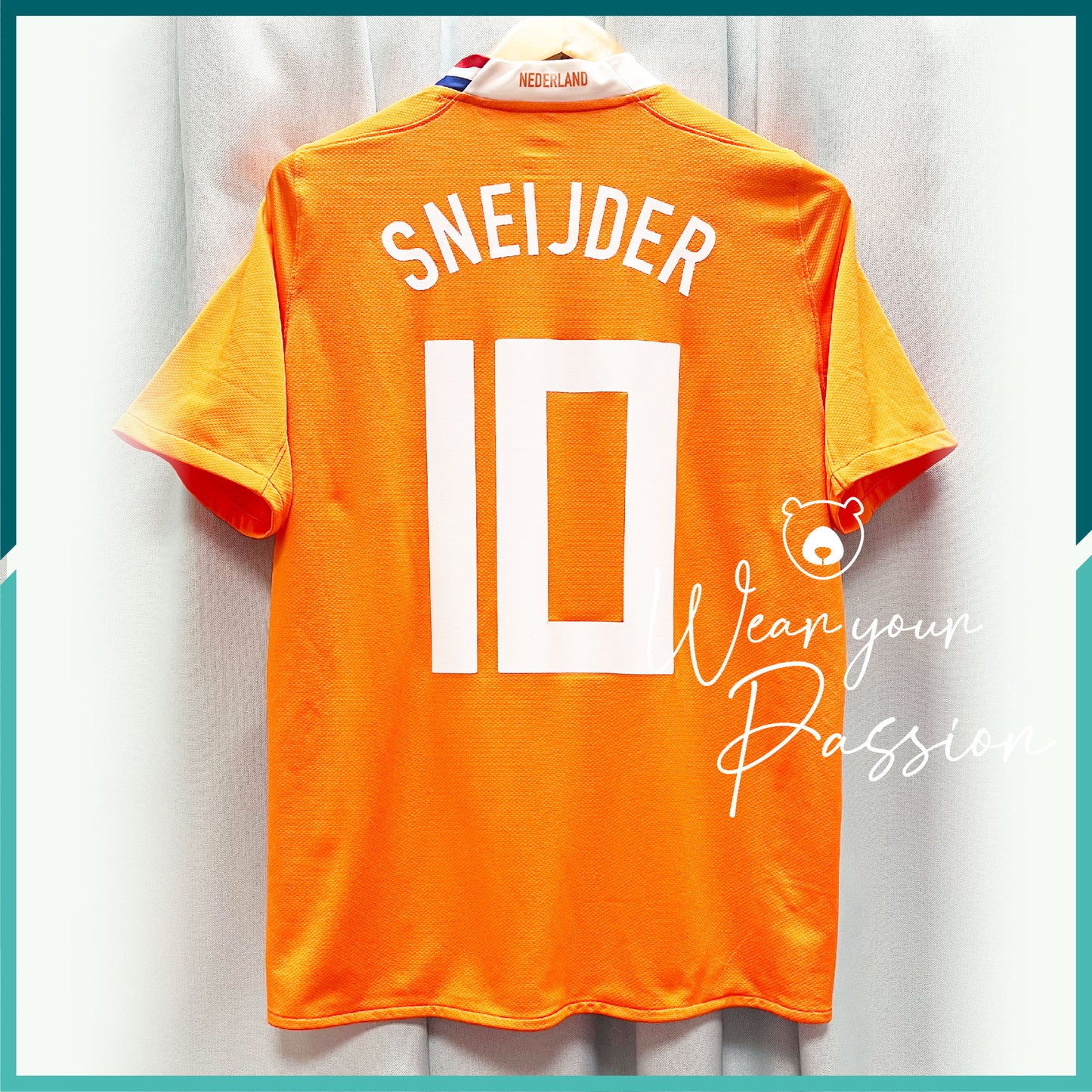 [連熨字] 2008-09 荷蘭主場球衣