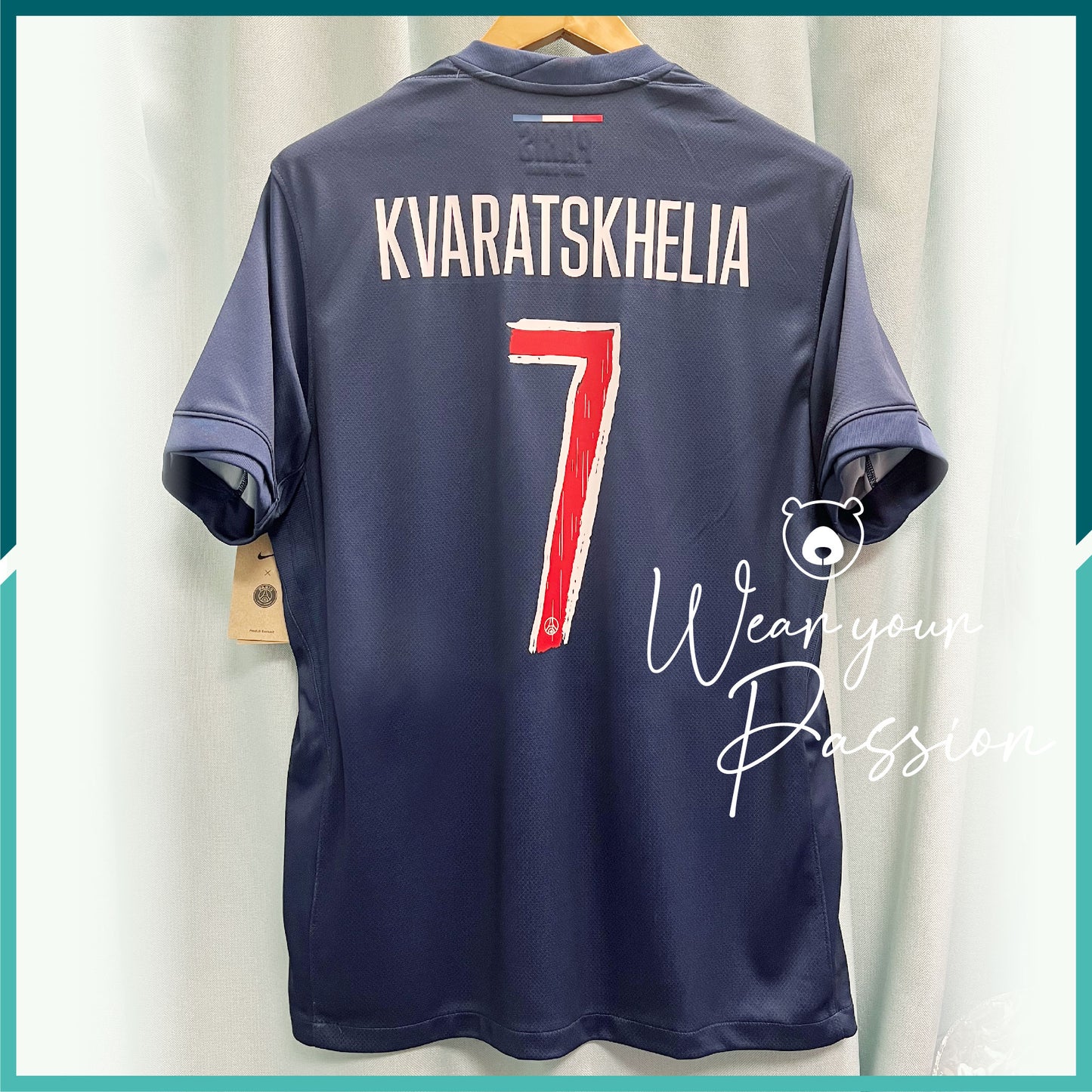 [Nameset & Patch Included] 2024-25 Paris Saint Germain Home Jersey