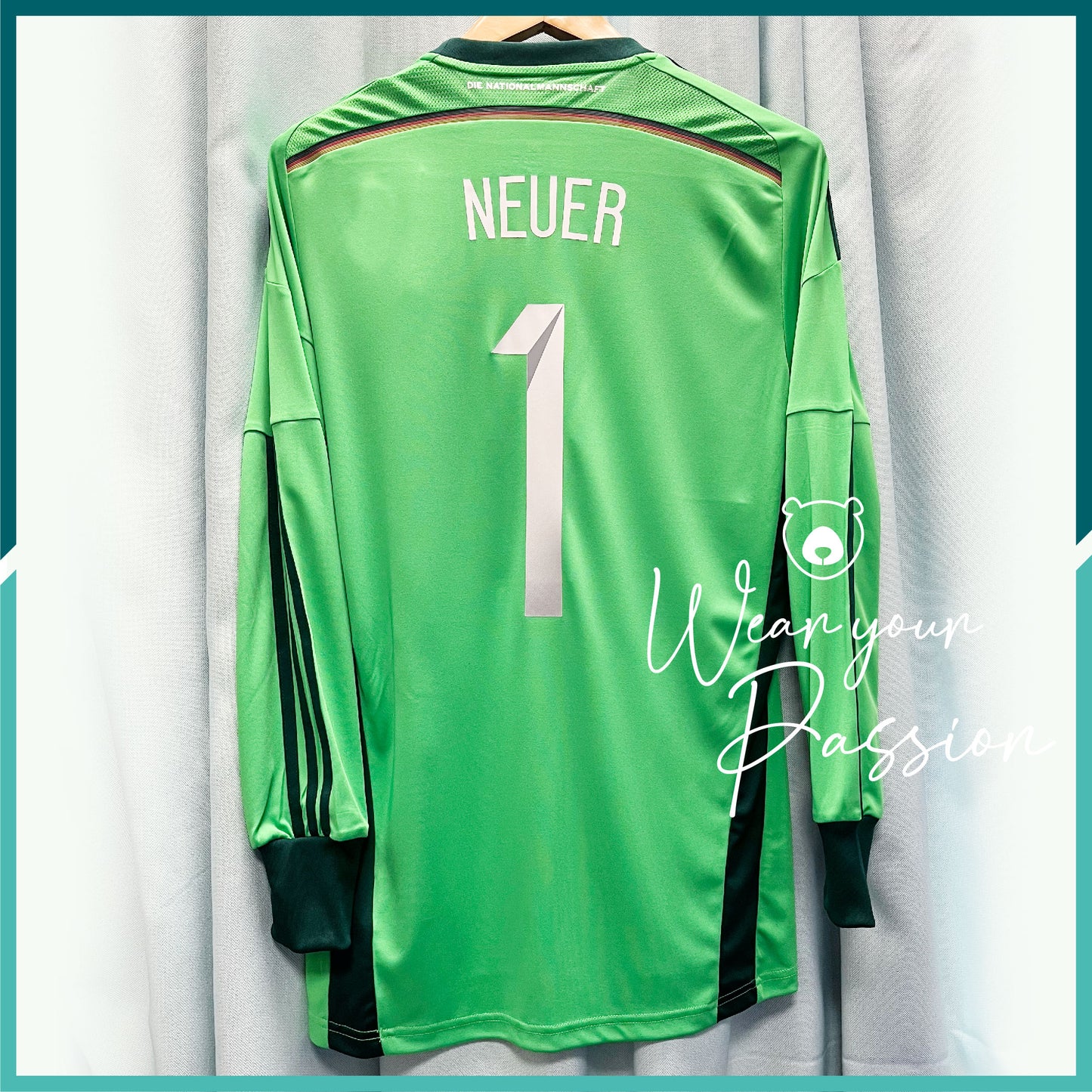 (Nameset Included) 2014-15 Germany GK Jersey