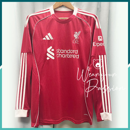 2025-26 利物浦主場長袖球衣