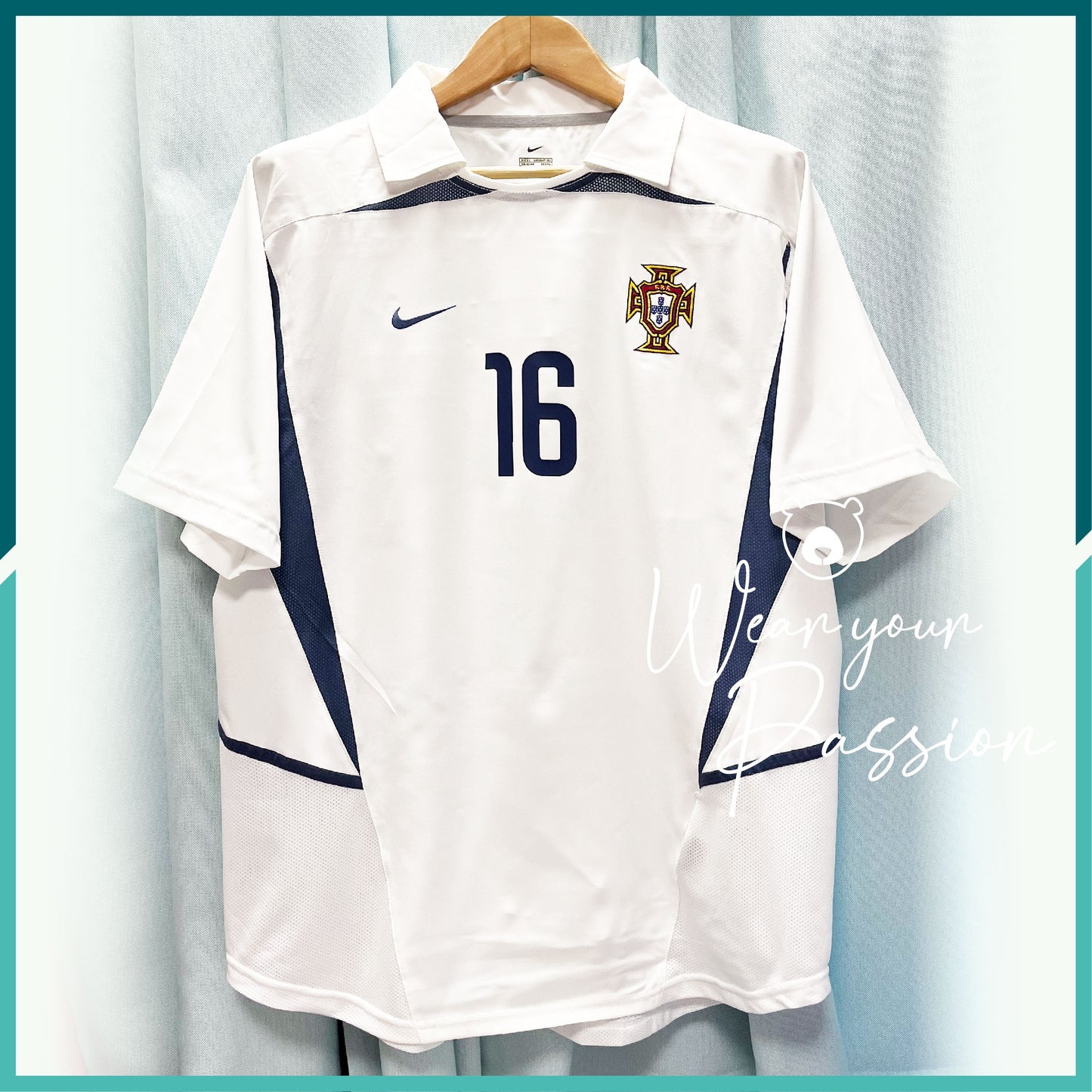 (Nameset Included) 2002-03 Portugal Away Jersey